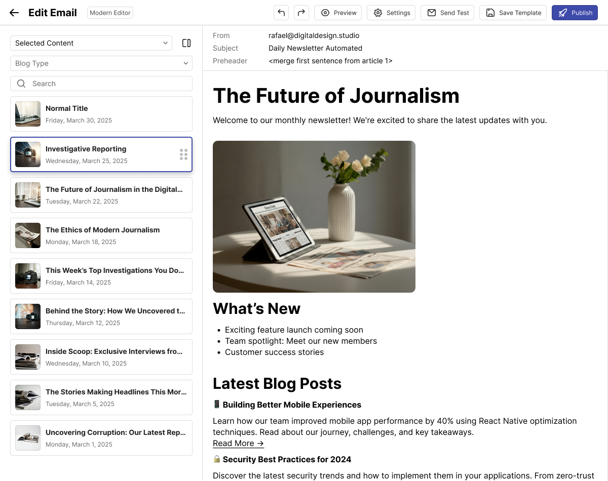 Email Production for Publishers - Image 5